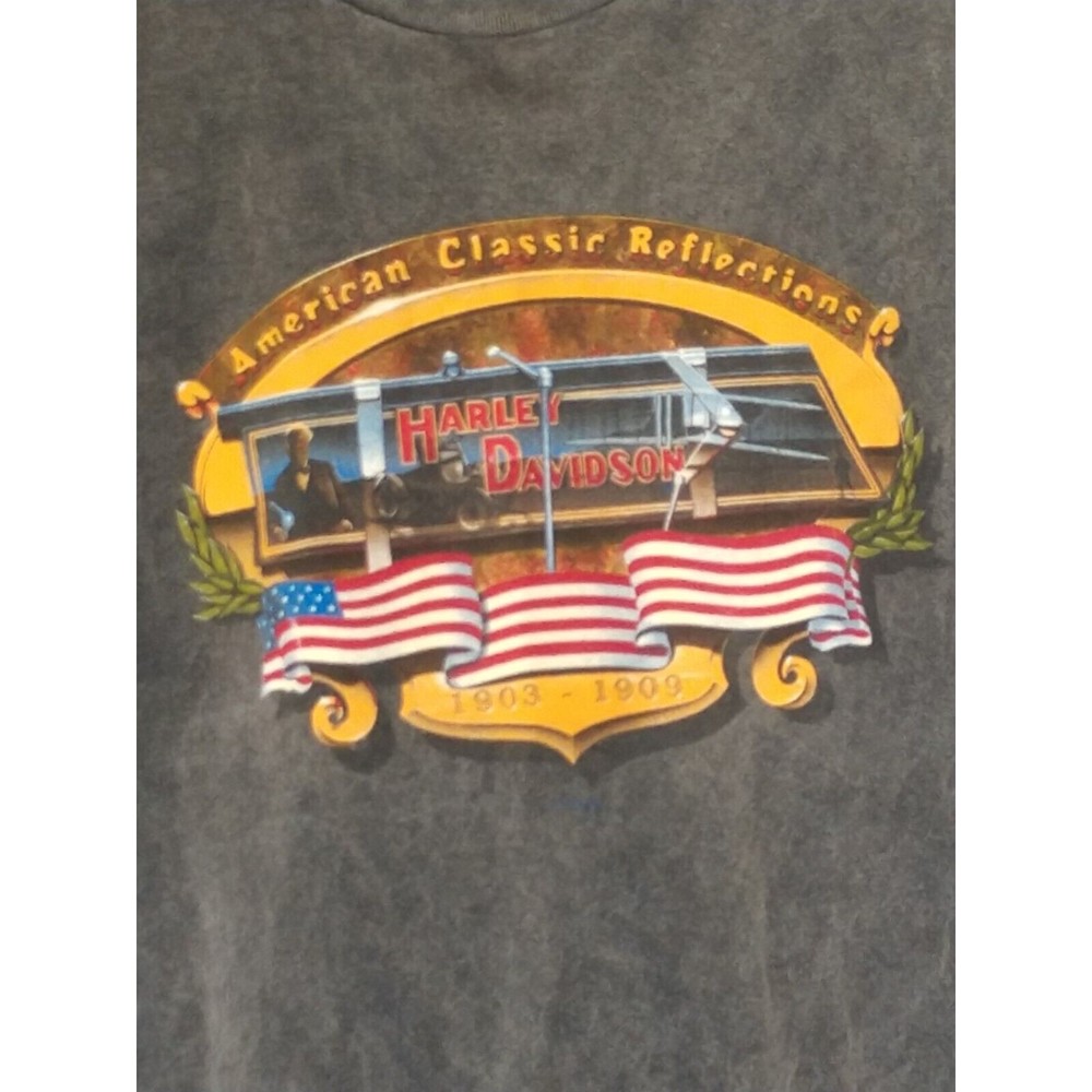 Vtg Harley Davidson Savannah Georgia Biker T-Shirt Sz XL